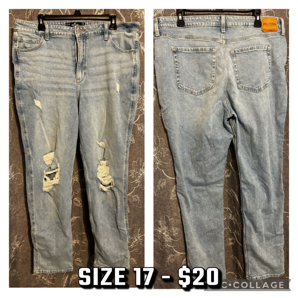 Hollister Ultra High Rise Mom Jean